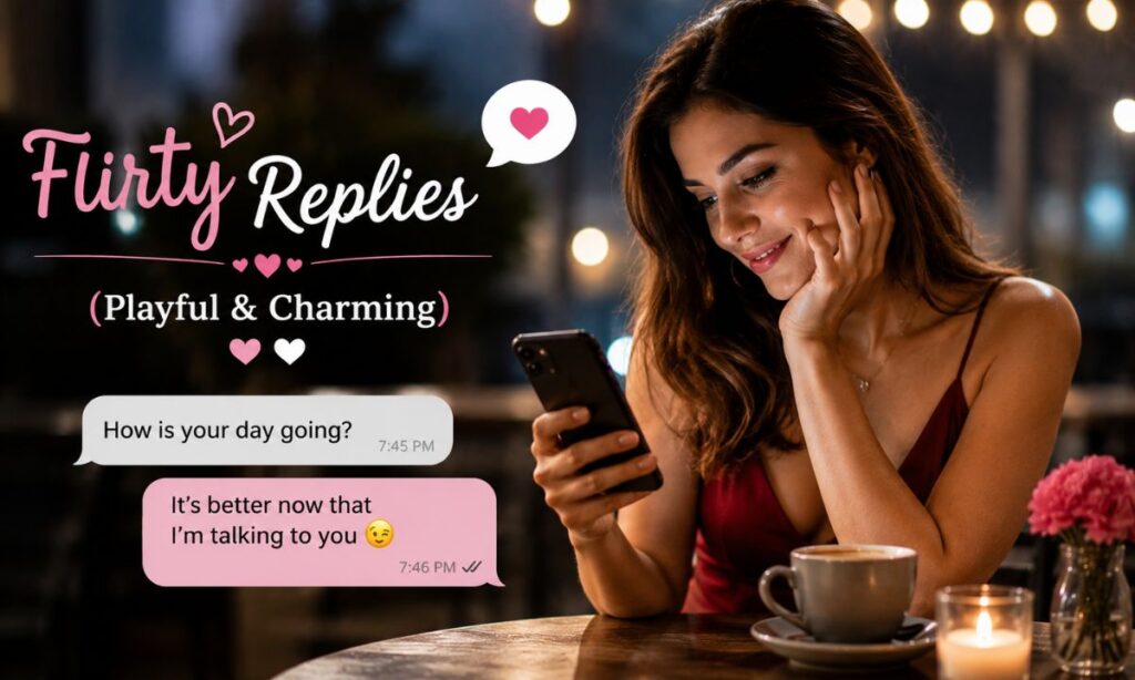 Flirty Replies (Playful & Charming)