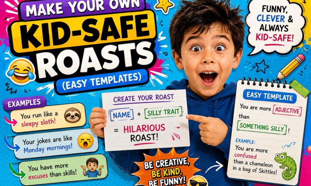 Make Your Own Kid-Safe Roasts (Easy Templates)