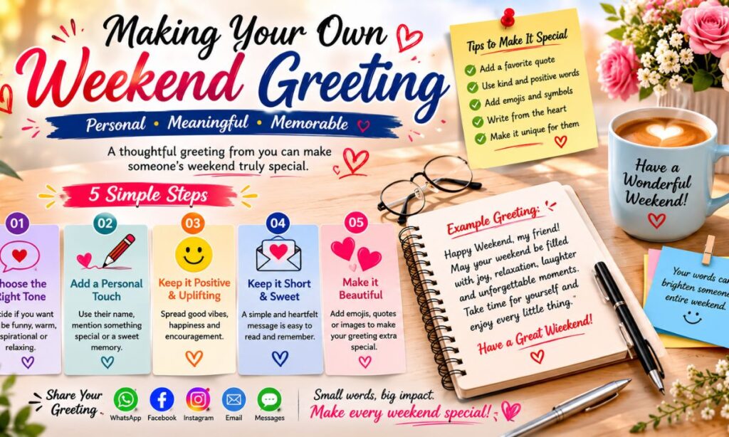 Making Your Own Weekend Greeting