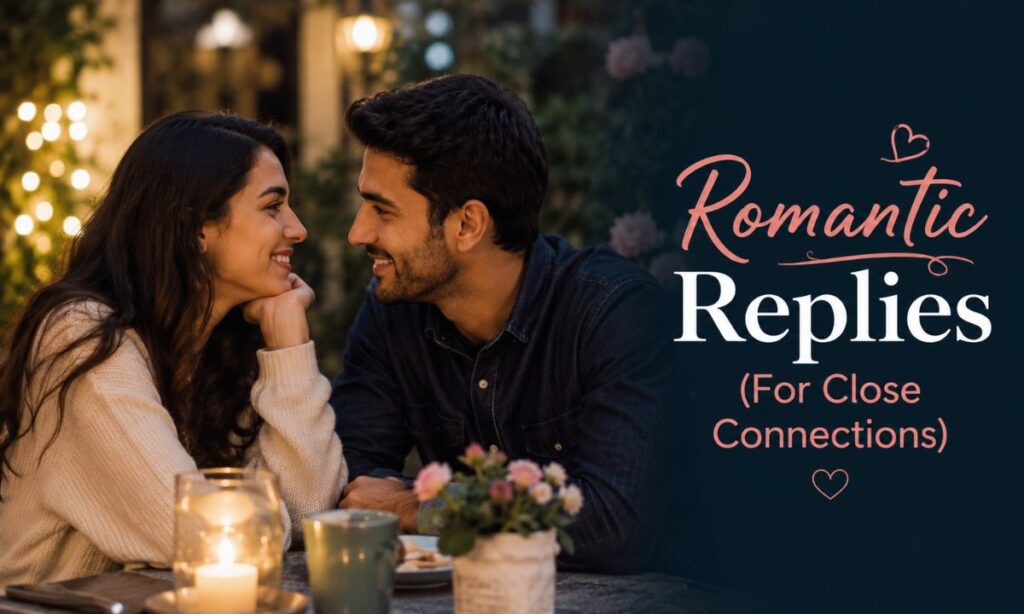 Romantic Replies (For Close Connections)