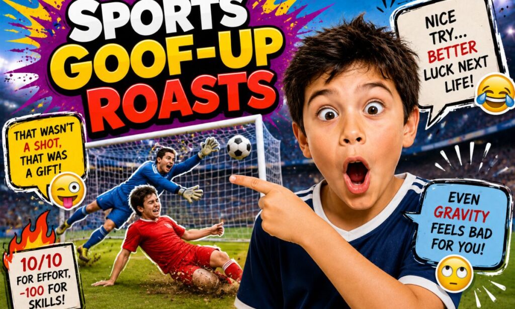 Sports Goof-Up Roasts