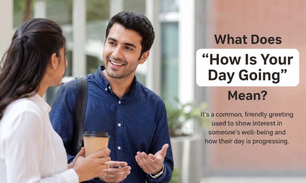 What Does “How Is Your Day Going” Mean