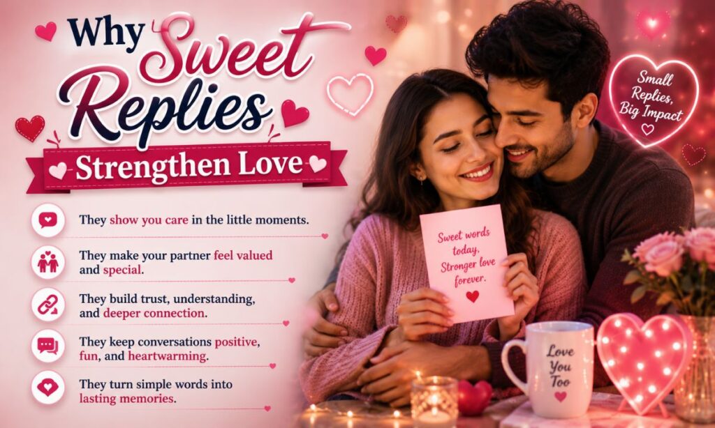 Why Sweet Replies Strengthen Love
