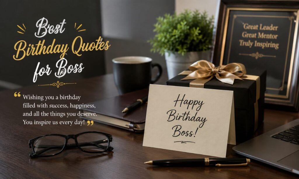 Best Birthday Quotes for Boss