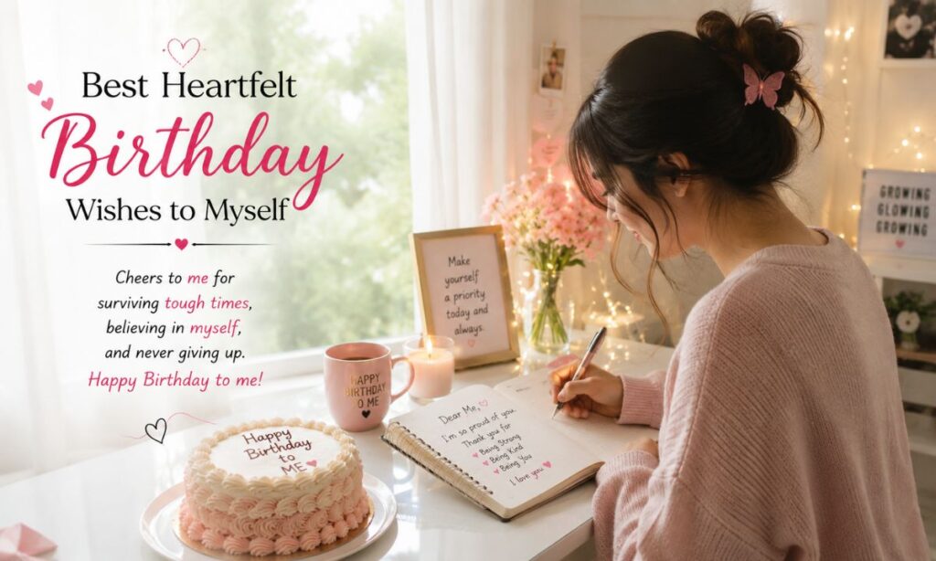 Best Heartfelt Birthday Wishes to Myself