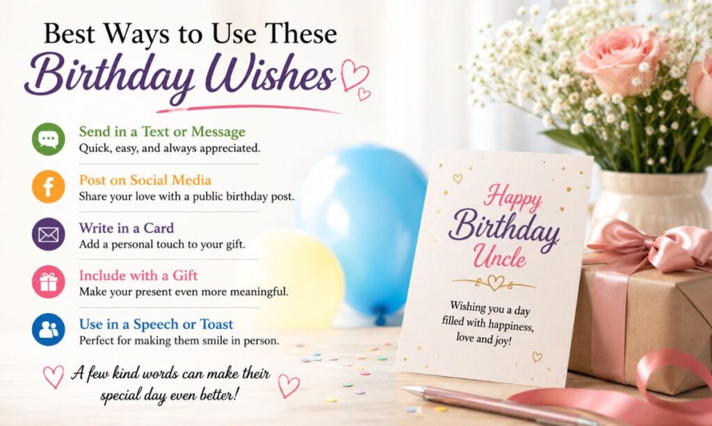Best Ways to Use These Birthday Wishes