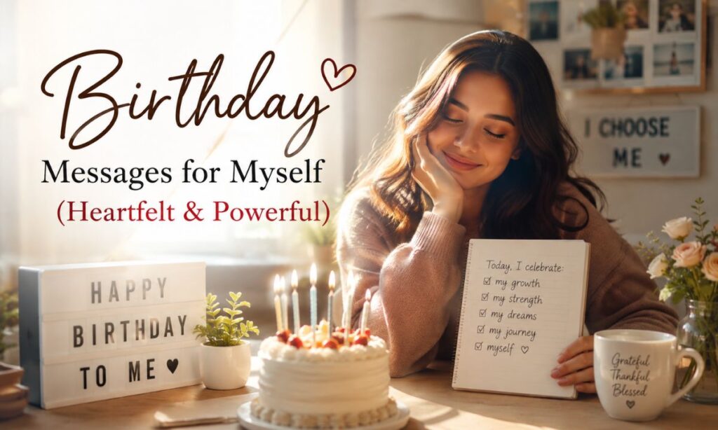 Birthday Messages for Myself (Heartfelt & Powerful)