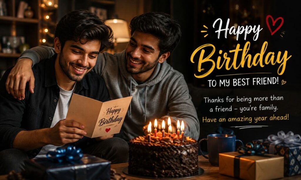 Birthday Wishes For Best Friend Boy