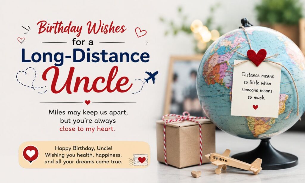 Birthday Wishes for a Long-Distance Uncle