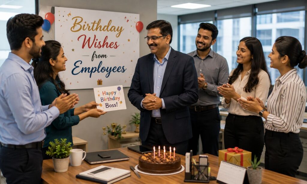 Birthday Wishes from Employees