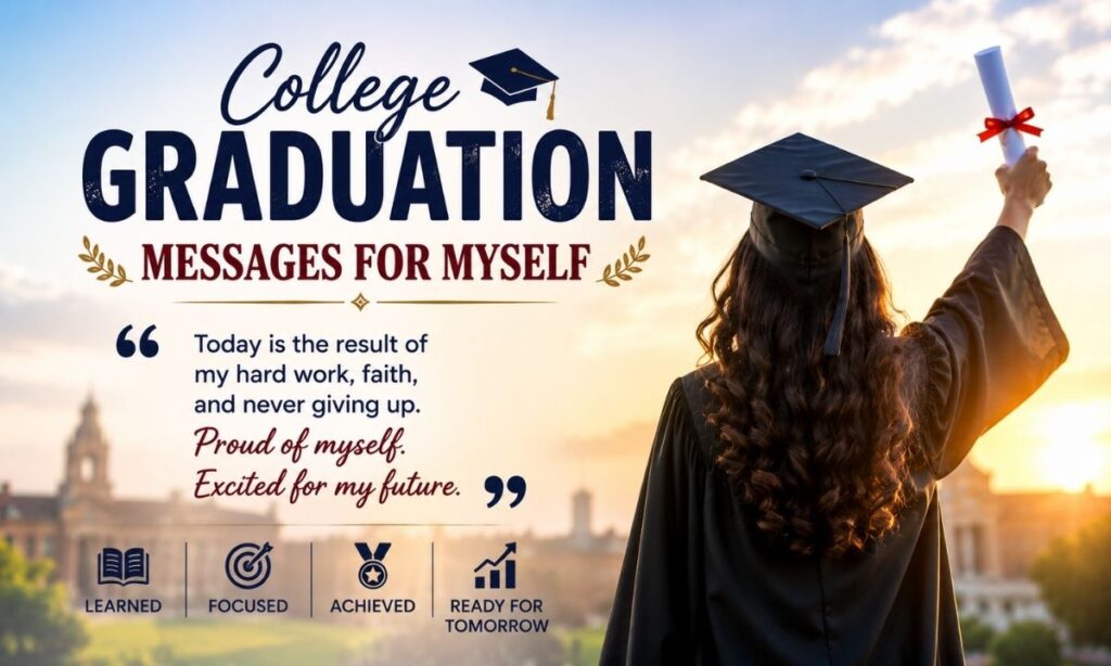 College Graduation Messages For Myself