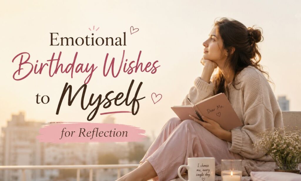 Emotional Birthday Wishes to Myself for Reflection