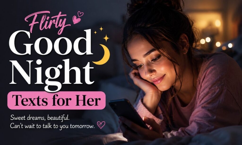 Flirty Good Night Texts for Her