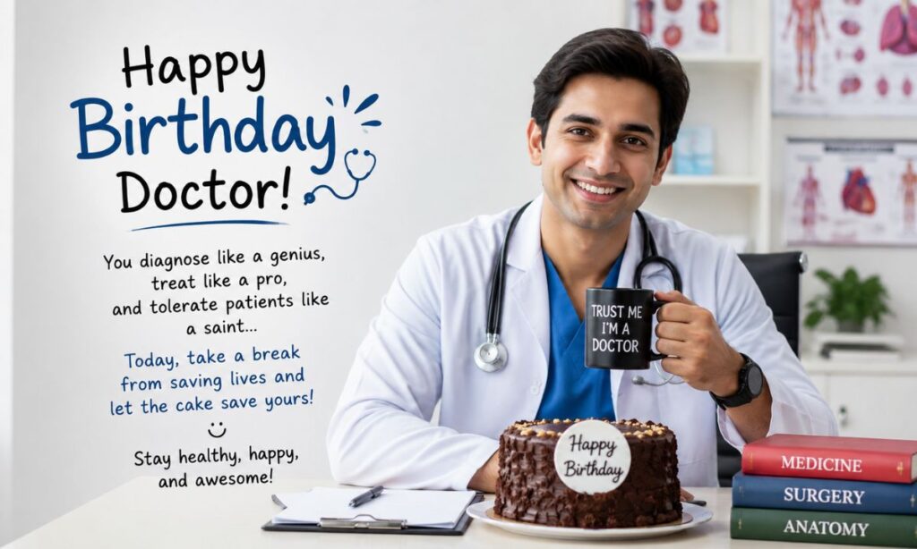 Funny Happy Birthday Wishes for Doctor
