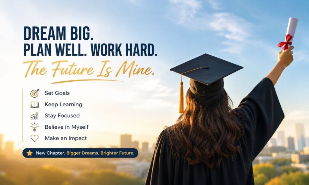 Graduation Messages About Future Goals And Dreams (1)