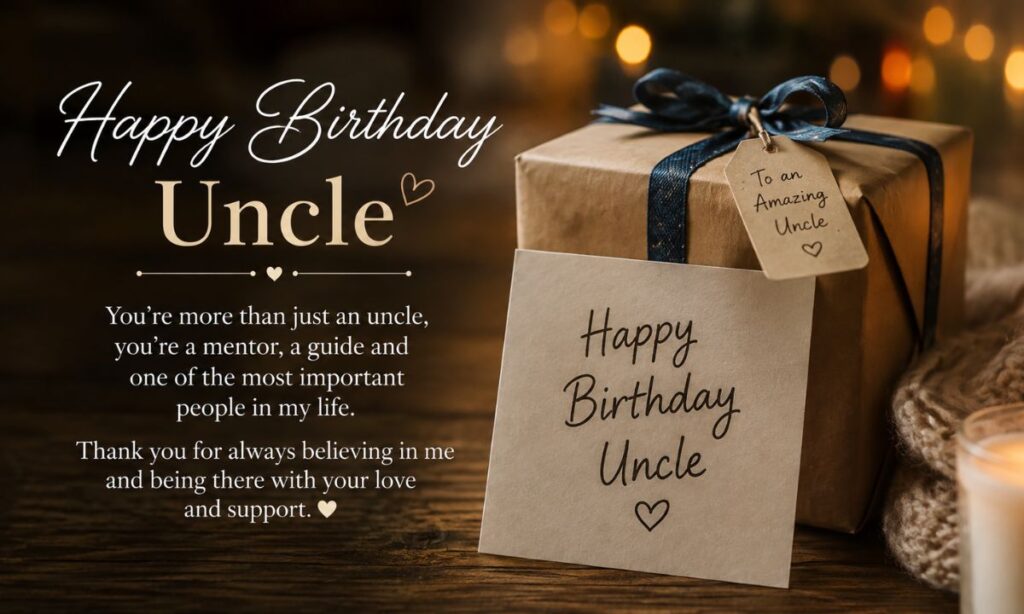 Heart-Touching & Emotional Birthday Wishes for Uncle