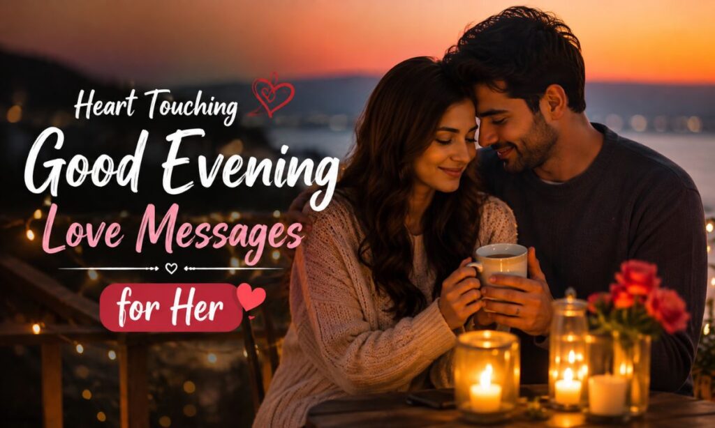 Heart Touching Good Evening Love Messages for Her