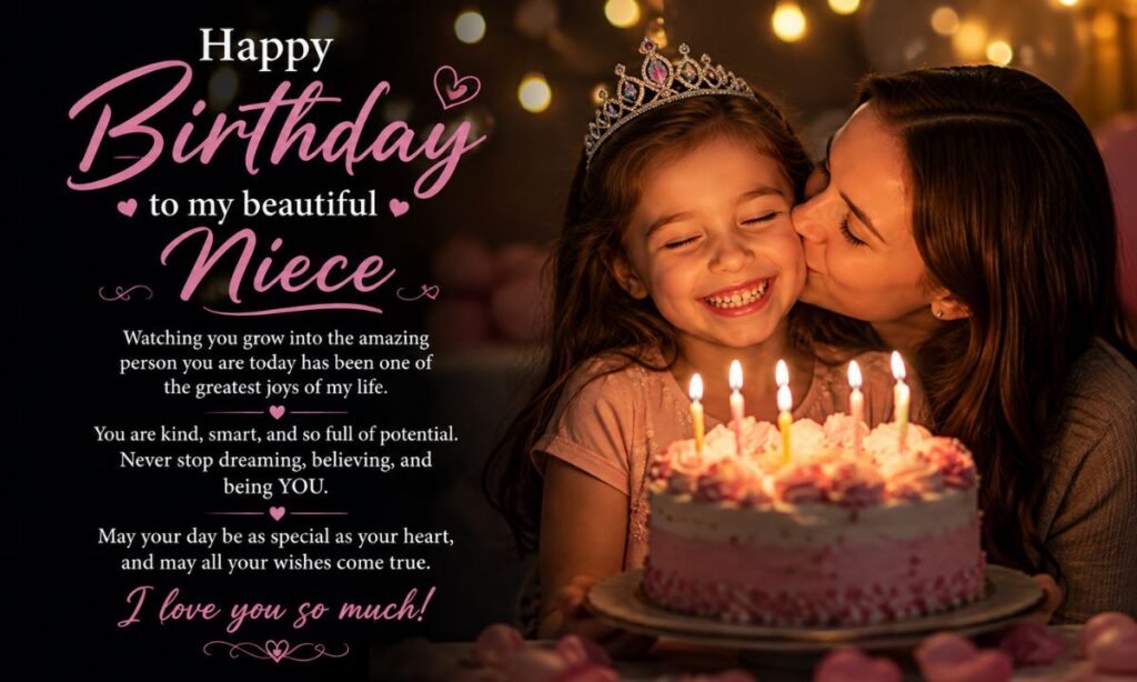 Heartfelt & Touching Birthday Wishes for Niece