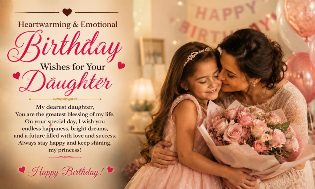 Heartwarming & Emotional Birthday Wishes for Your Daughter