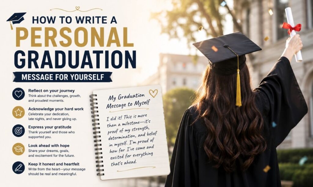 How To Write A Personal Graduation Message For Yourself