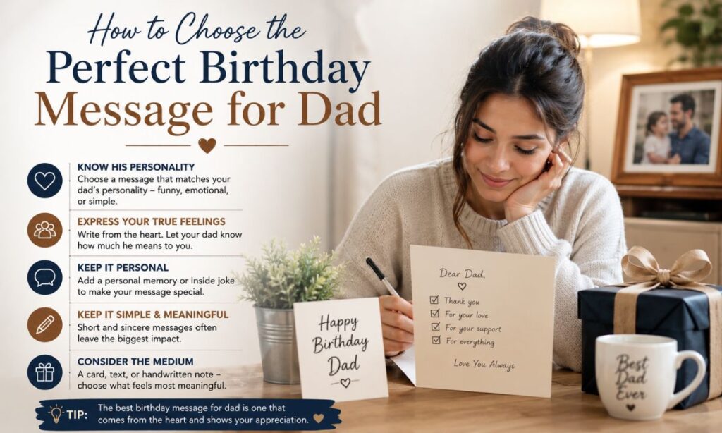 How to Choose the Perfect Birthday Message for Dad