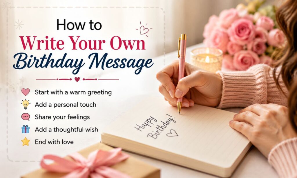 How to Write Your Own Birthday Message