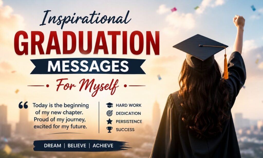 Inspirational Graduation Messages For Myself