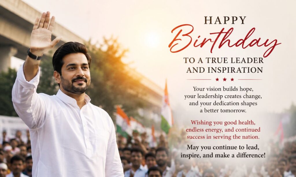 Inspirational & Motivational Happy Birthday Wishes for Political Leader