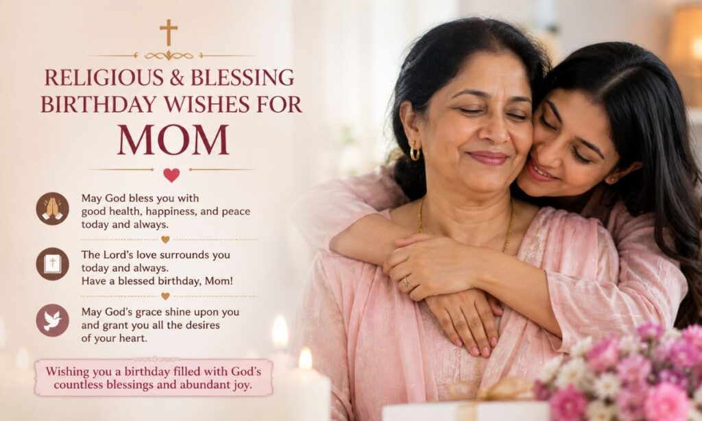 Religious & Blessing Birthday Wishes for Mom