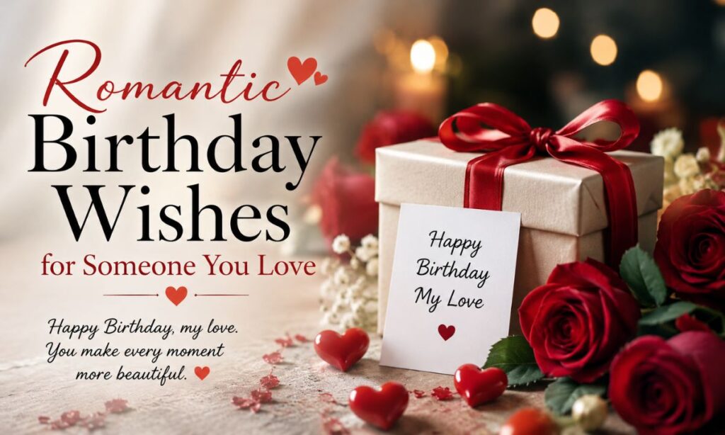Romantic Birthday Wishes for Someone You Love