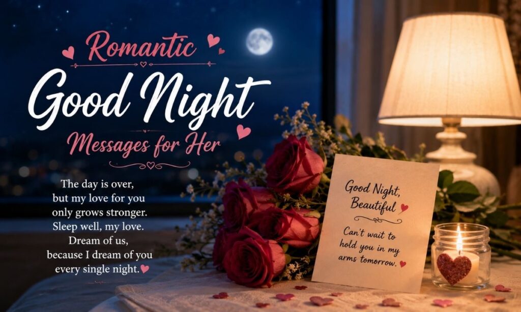 Romantic Good Night Messages for Her