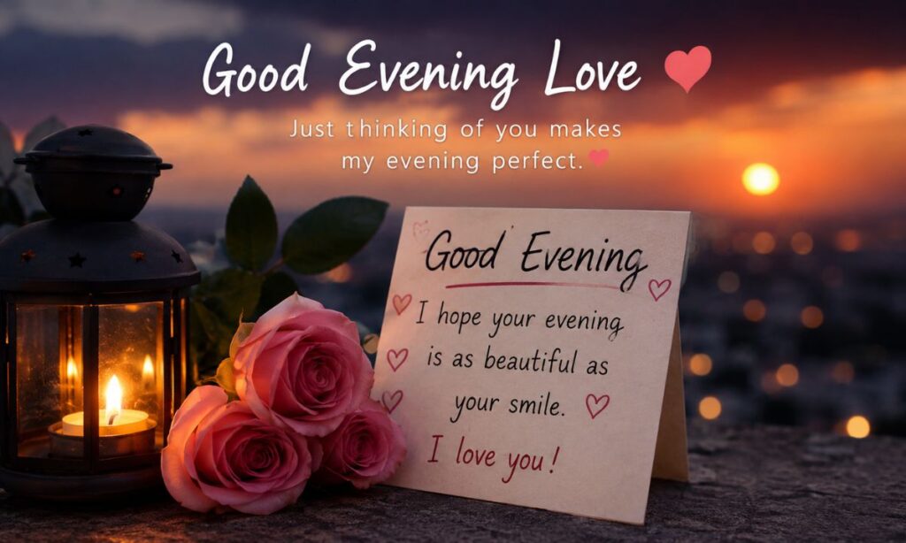 Short Good Evening Love Messages for Her