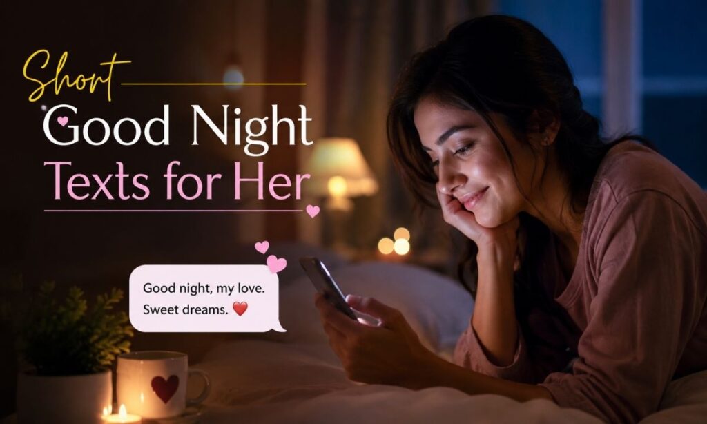 Short Good Night Texts for Her