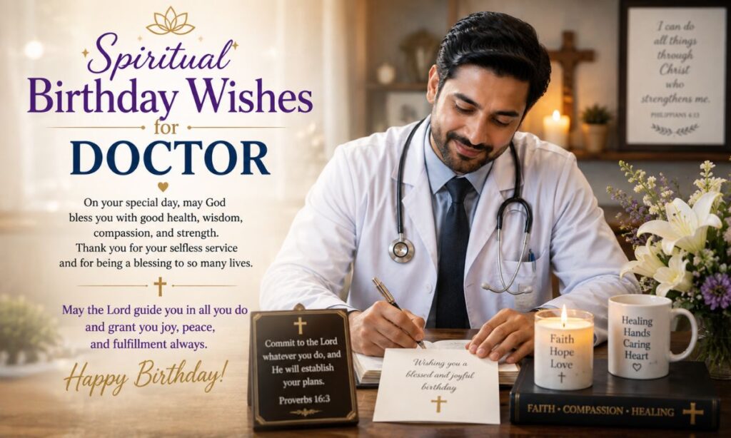 Spiritual Birthday Wishes for Doctor