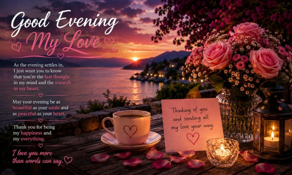 Sweet Good Evening Messages for Her