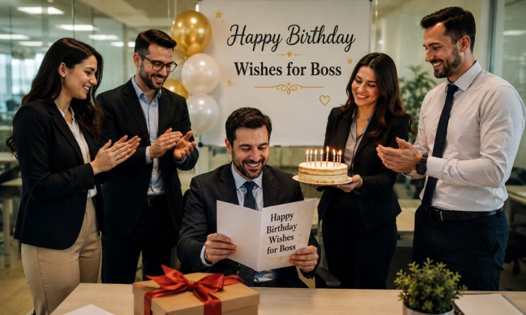 Types of Happy Birthday Wishes for Boss