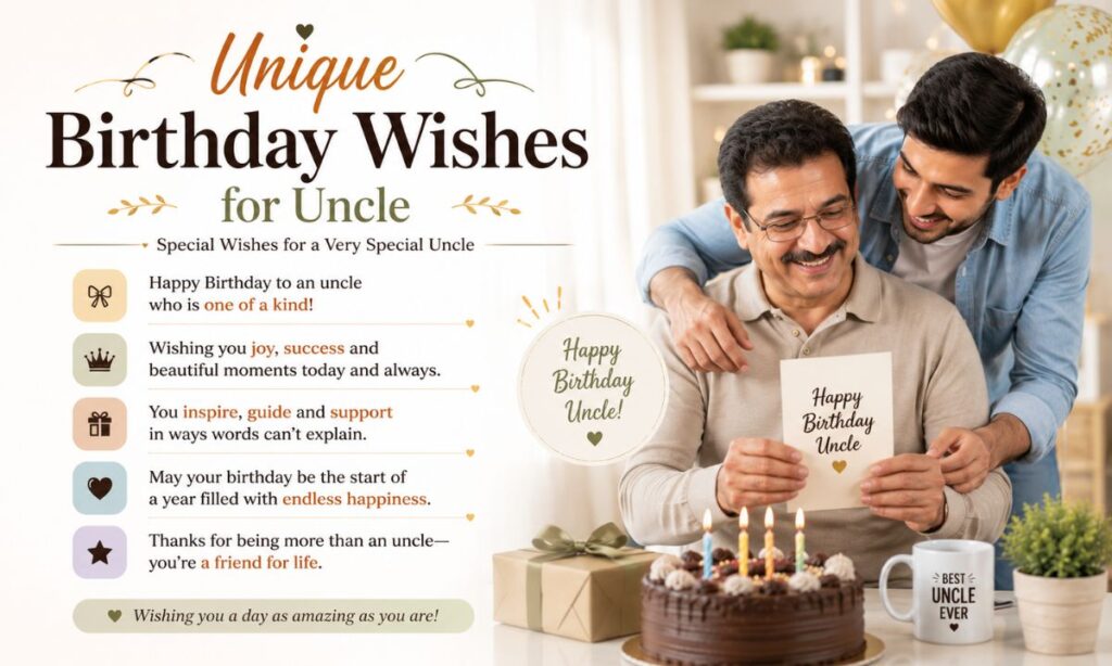 Unique Birthday Wishes for Uncle