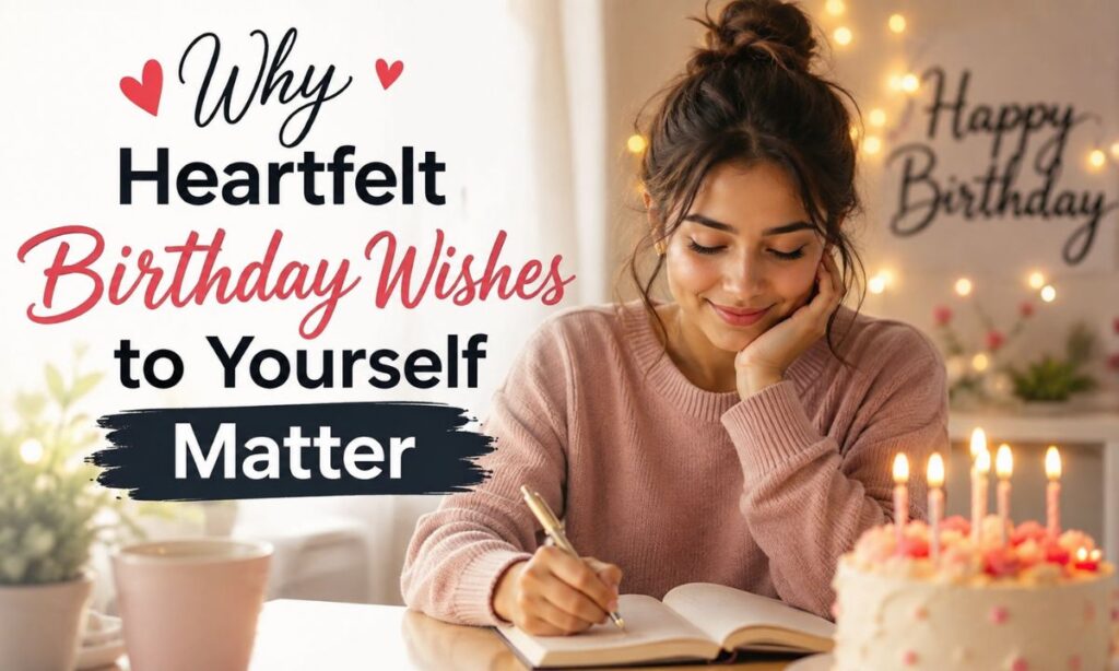 Why Heartfelt Birthday Wishes to Yourself Matter