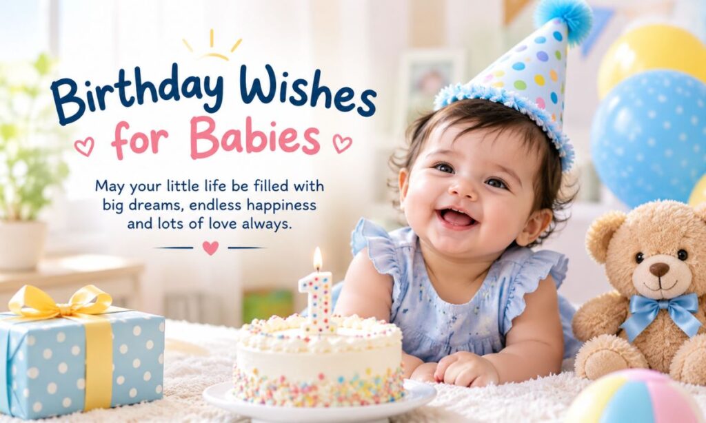 Birthday Wishes for Babies