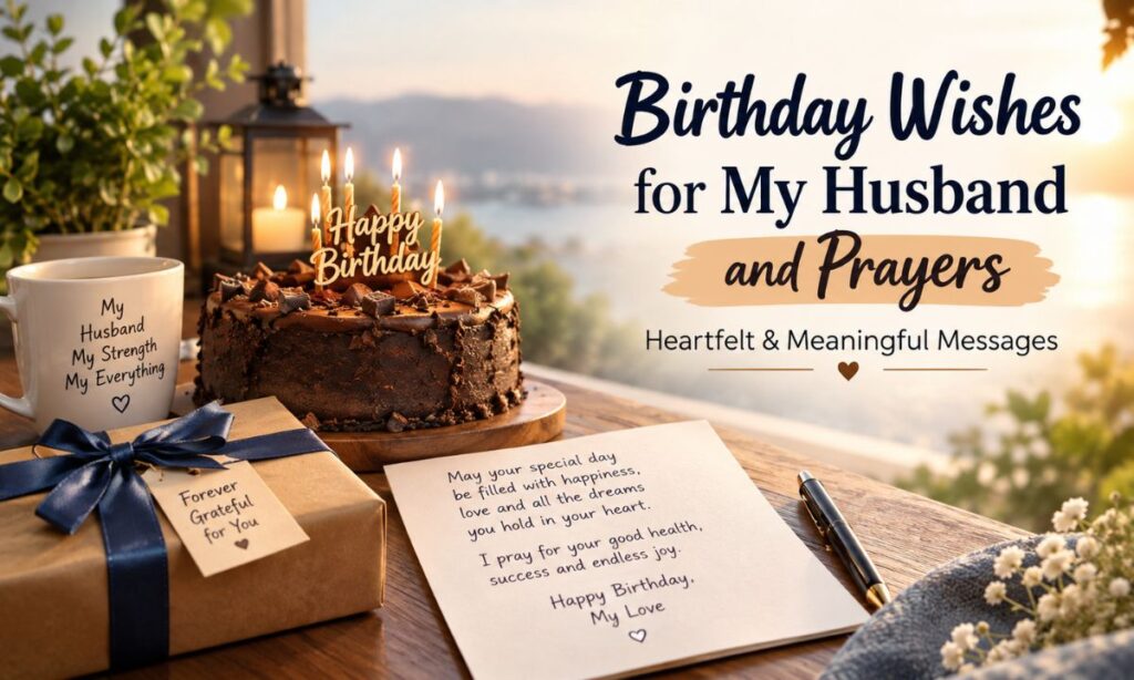 Birthday Wishes for My Husband and Prayers (Heartfelt & Meaningful Messages)