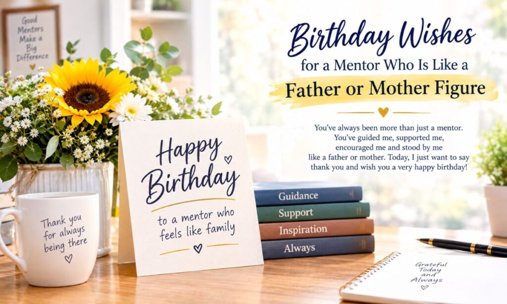 Birthday Wishes for a Mentor Who Is Like a Father or Mother Figure (1)