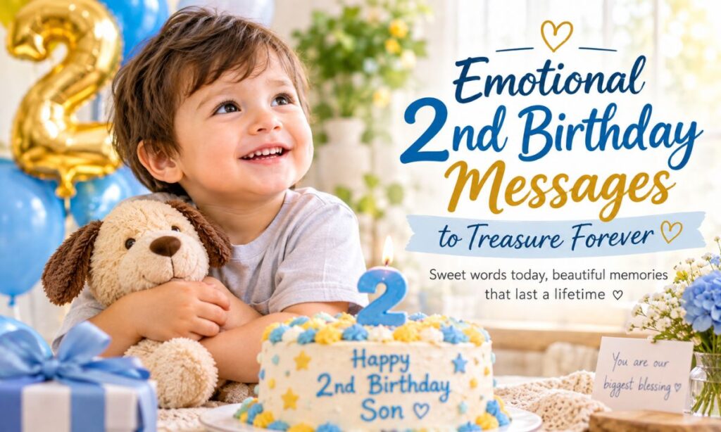 Emotional 2nd Birthday Messages to Treasure Forever