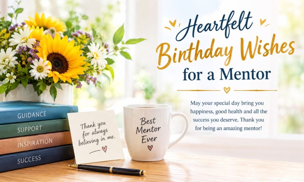 Heartfelt Birthday Wishes for a Mentor