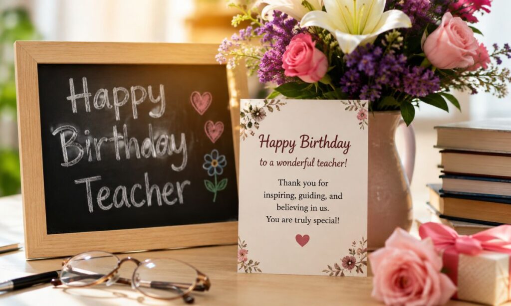 Heartwarming Birthday Wishes for Favorite & Special Teachers