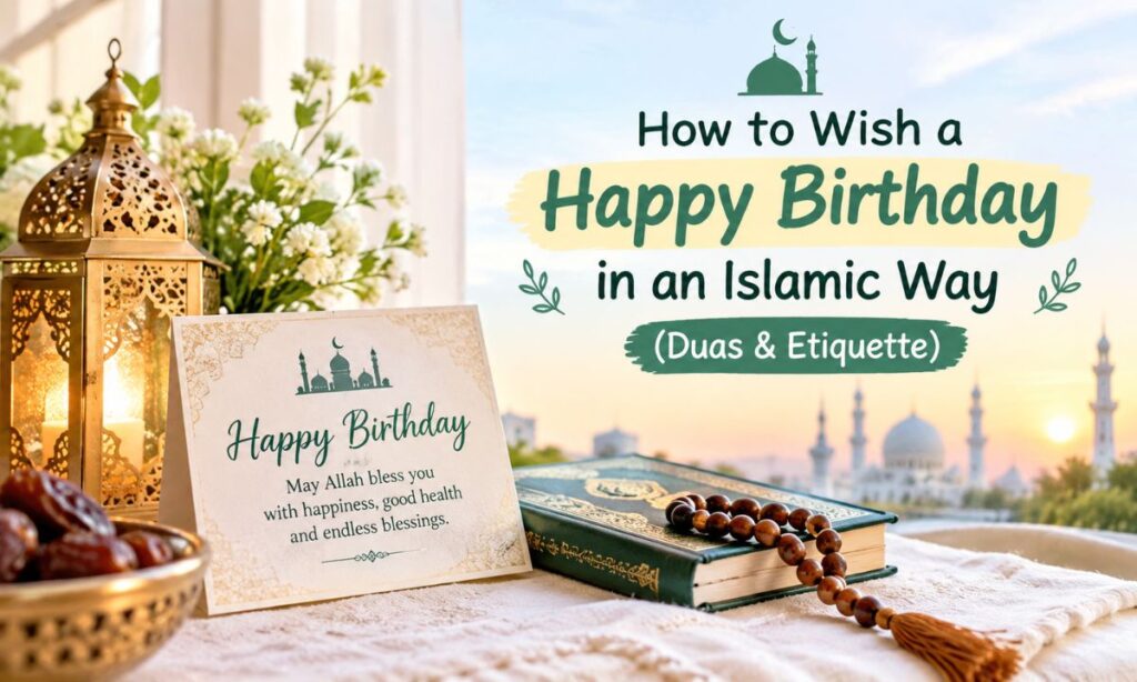 How to Wish a Happy Birthday in an Islamic Way (Duas & Etiquette)
