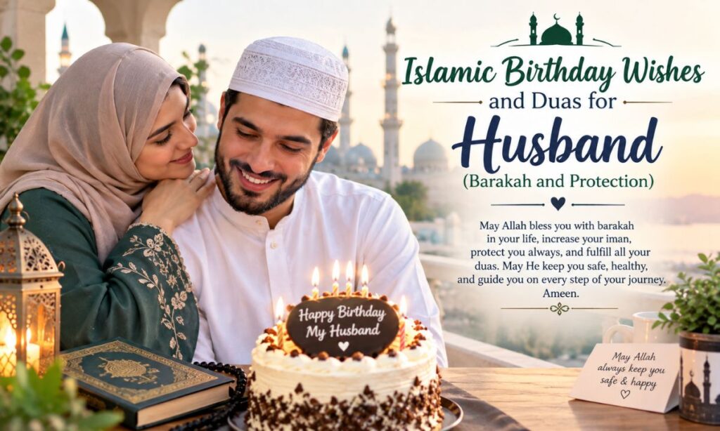 Islamic Birthday Wishes and Duas for Husband (Barakah and Protection)