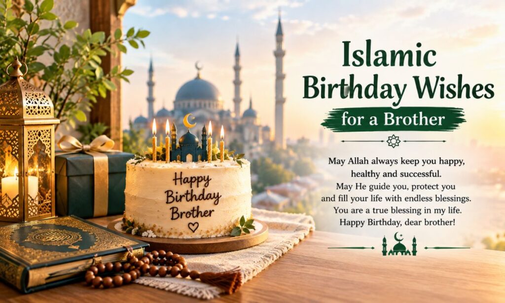 Islamic Birthday Wishes for a Brother (1)
