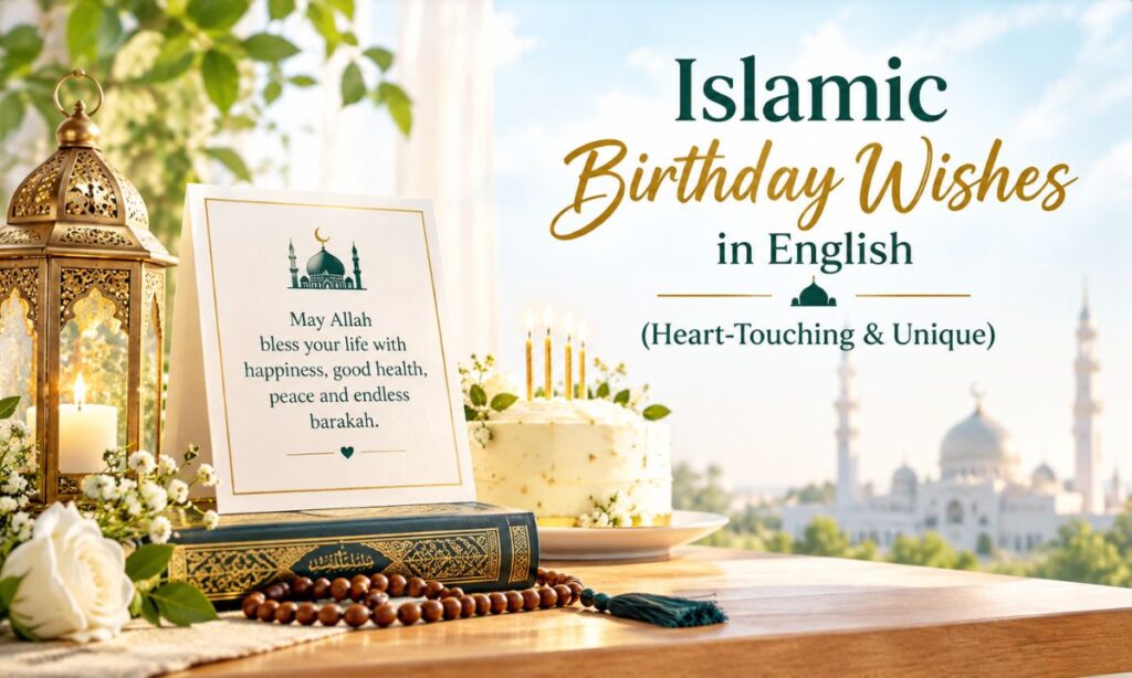 Islamic Birthday Wishes in English (Heart-Touching & Unique)
