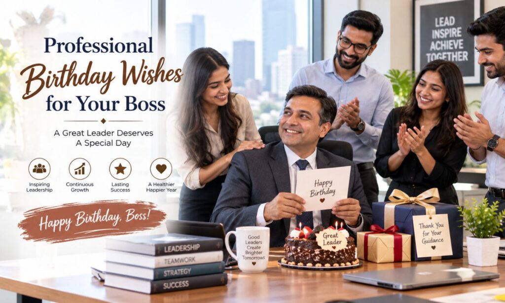 Professional Birthday Wishes for Your Boss
