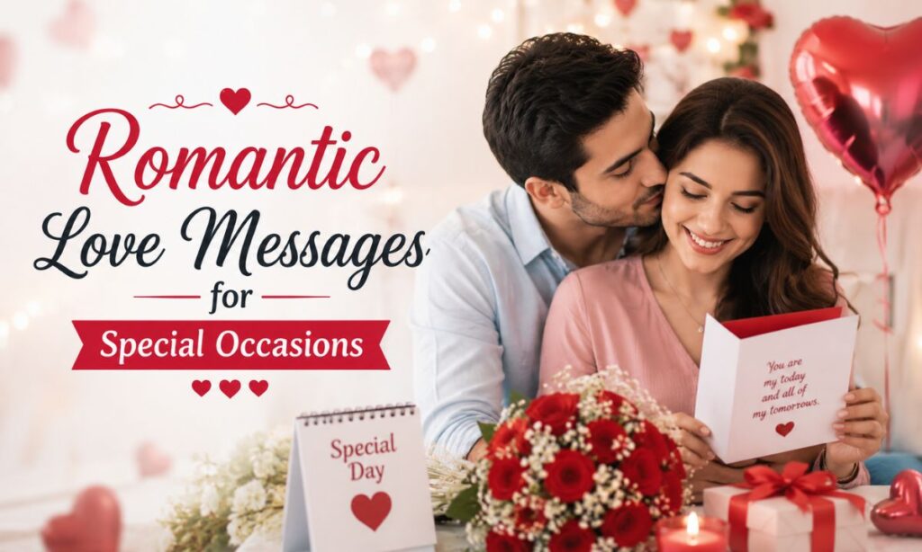 Romantic Love Messages for Special Occasions